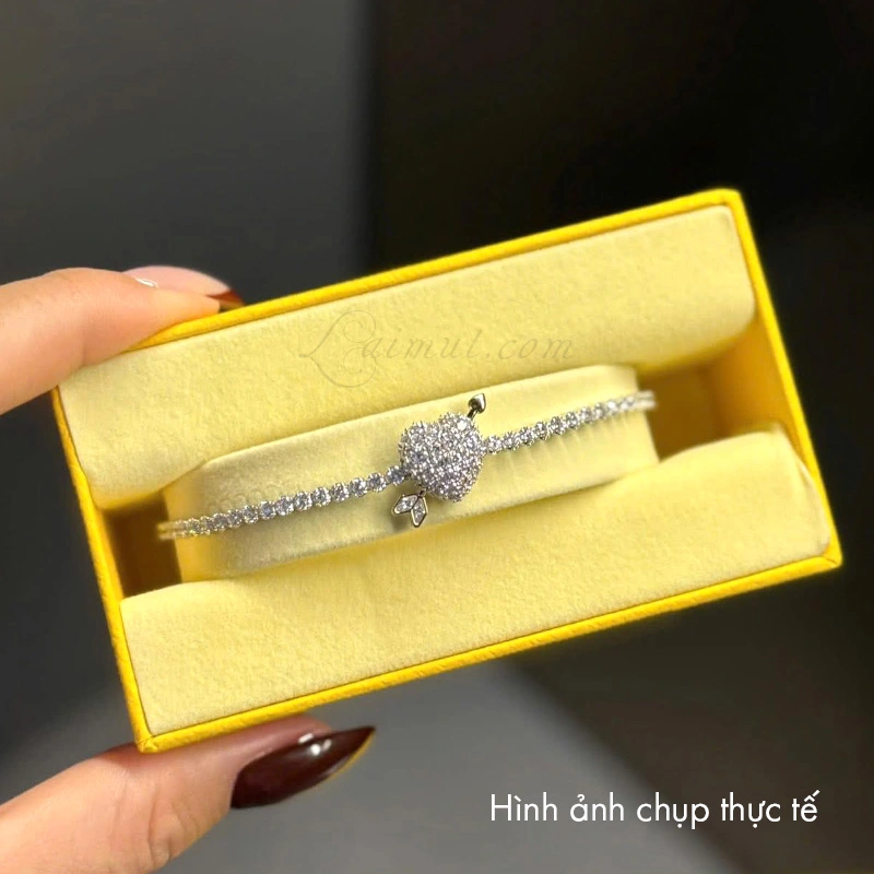 Lắc tay Swarovski 5742022 Idyllia Bracelet | Ảnh thật 01