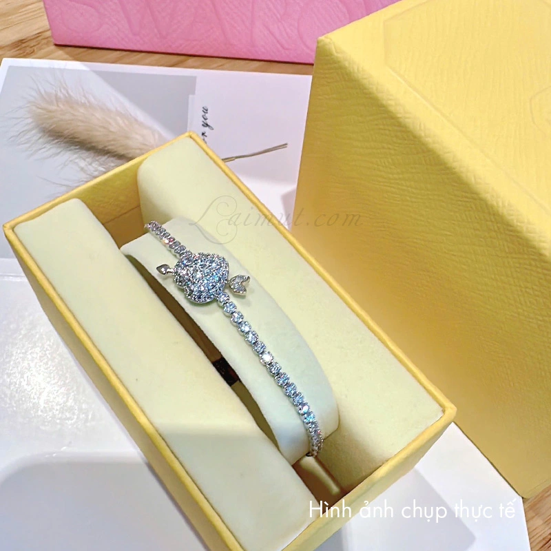 Lắc tay Swarovski 5742022 Idyllia Bracelet | Ảnh thật 02