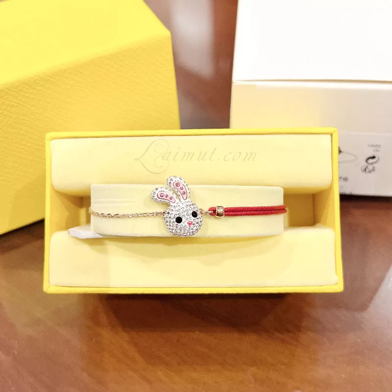 Lắc Tay Swarovski Thỏ Ngọc Zodiac Rabbit Bracelet 5647976
