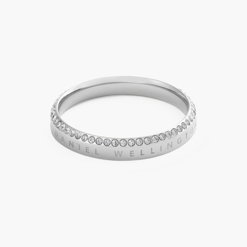 Nhẫn Daniel Wellington Chính Hãng Classic Aura Ring Silver, Màu Bạc