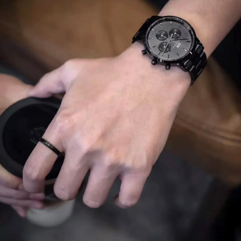 Nhẫn Daniel Wellington Chính Hãng Classic Ring Black, Màu Đen
