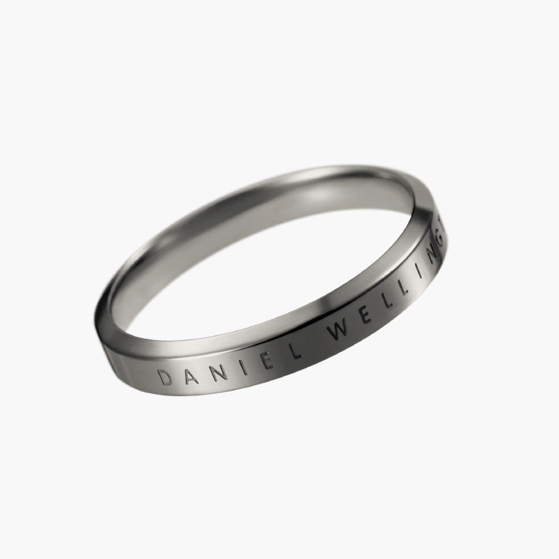 Nhẫn Daniel Wellington Chính Hãng Classic Ring Graphite, Màu Xám