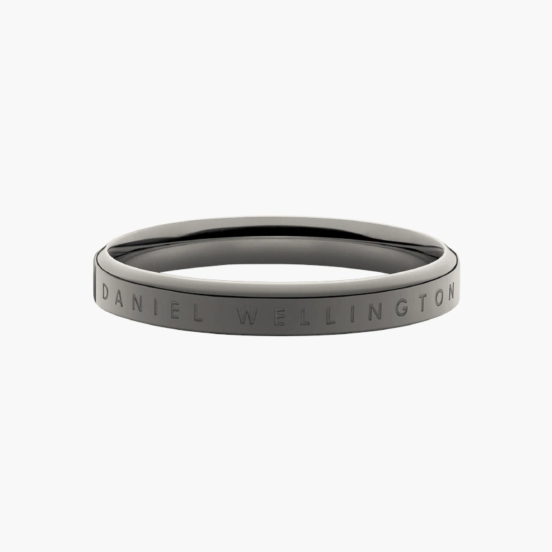 Nhẫn Daniel Wellington Chính Hãng Classic Ring Graphite, Màu Xám