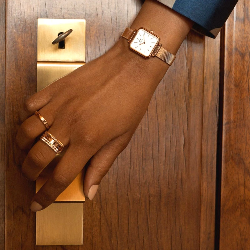Nhẫn Daniel Wellington Chính Hãng Classic Ring Rose Gold, Màu Vàng Hồng