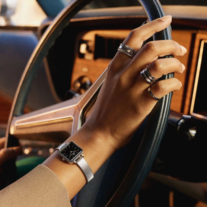 Nhẫn Daniel Wellington Chính Hãng Classic Ring Silver, Màu Bạc