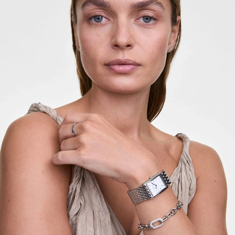 Nhẫn Daniel Wellington Chính Hãng Classic Ring Silver, Màu Bạc