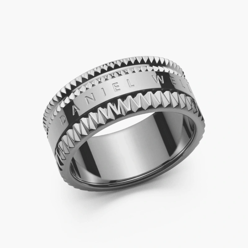 Nhẫn Daniel Wellington Chính Hãng Elevation Ring Silver