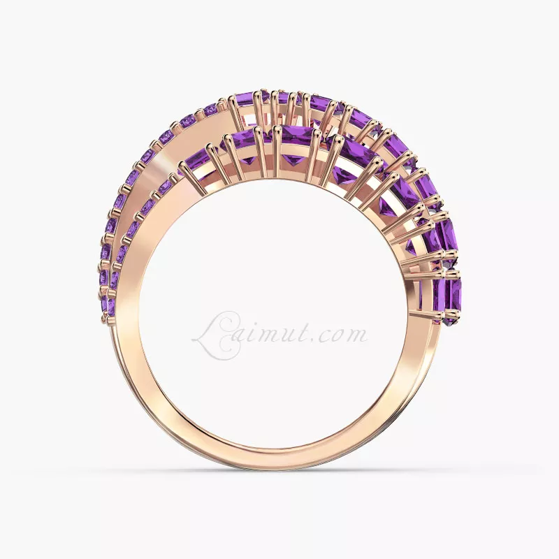 Nhẫn Swarovski Chính Hãng Twist Wide Ring - Hình ảnh 9