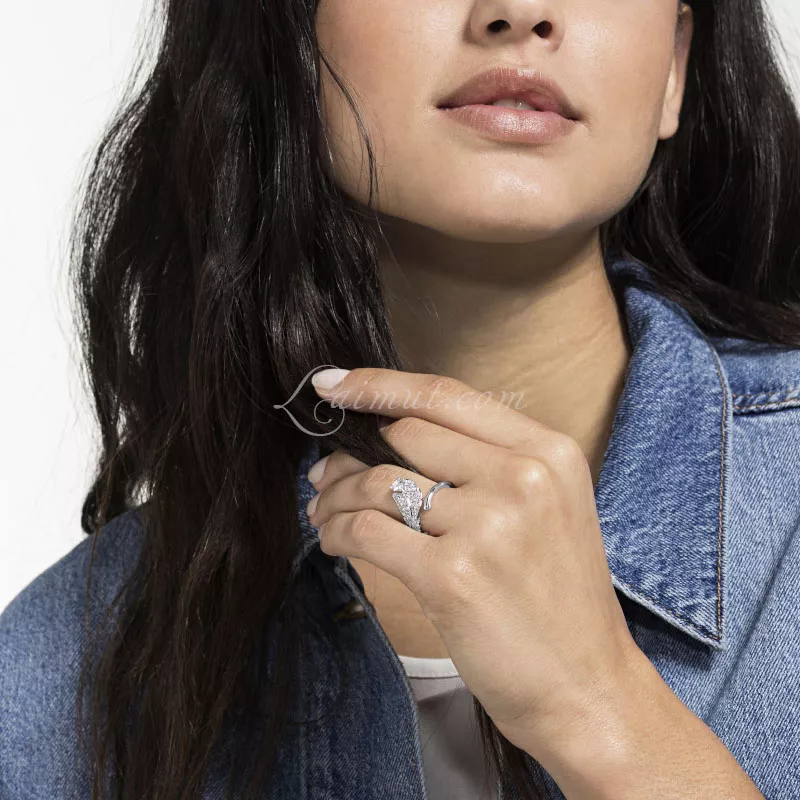 Nhẫn Swarovski Lông Vũ Chính Hãng Nice Ring 5482913