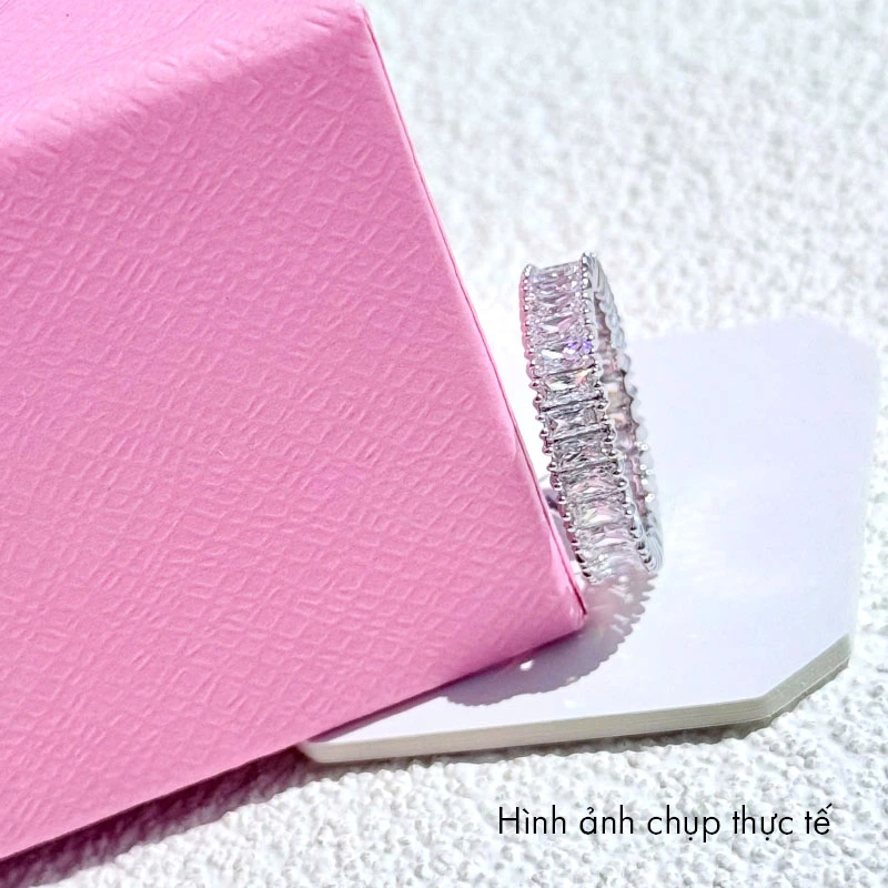 Nhẫn Swarovski 5714335 5714334 Matrix Ring | Ảnh thật 02