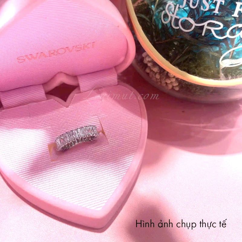 Nhẫn Swarovski 5714335 5714334 Matrix Ring | Ảnh thật 03