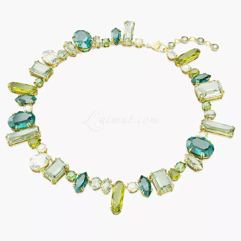 Vòng Cổ Swarovski Chính Hãng Green Gema Necklace 5657388