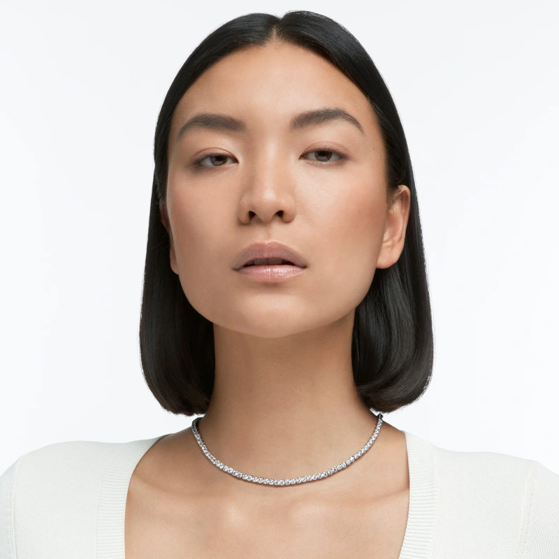 Vòng Cổ Swarovski Chính Hãng Matrix Tennis Necklace 5494605