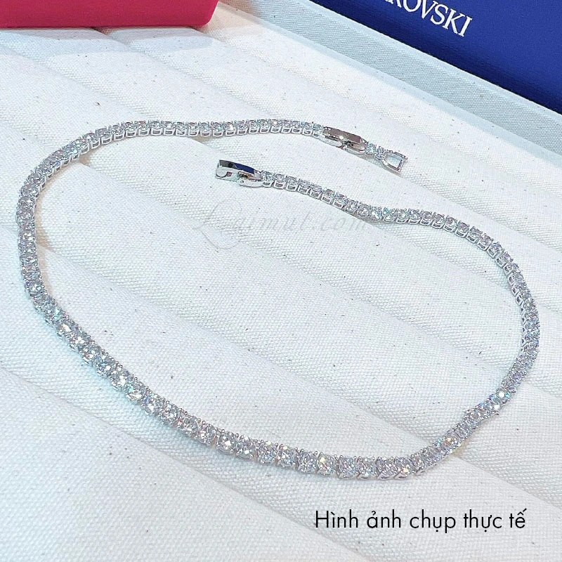 Vòng Cổ Swarovski Chính Hãng Matrix Tennis Necklace 5494605
