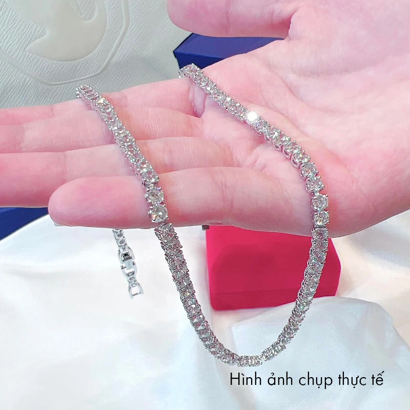 Vòng Cổ Swarovski Chính Hãng Matrix Tennis Necklace 5494605