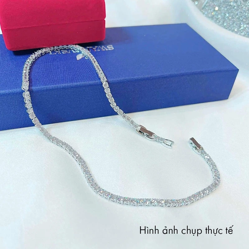 Vòng Cổ Swarovski Chính Hãng Matrix Tennis Necklace 5494605