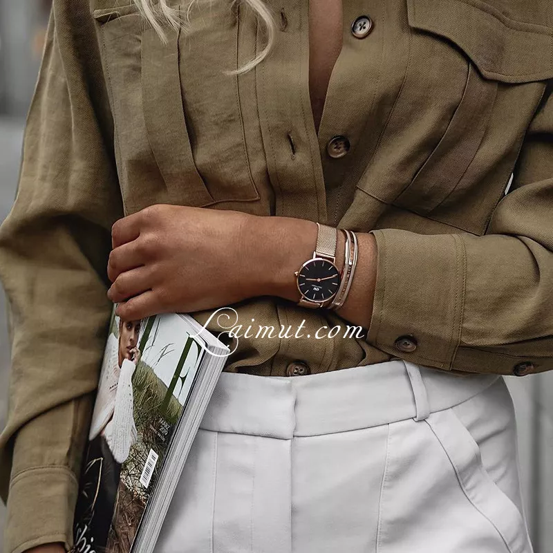 Vòng Daniel Wellington Chính Hãng Desert Sand