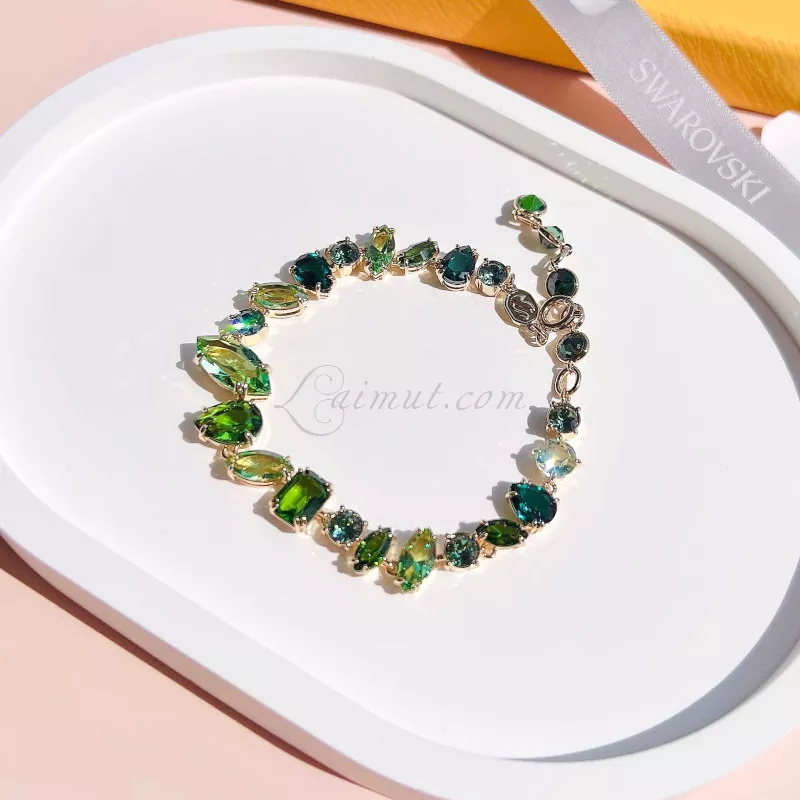 Vòng Swarovski Chính Hãng Green Gema Bracelet 5652822