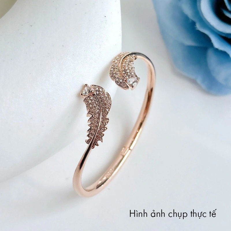 Vòng Tay Swarovski Lông Vũ Nice Bangle 5663478, 5663479