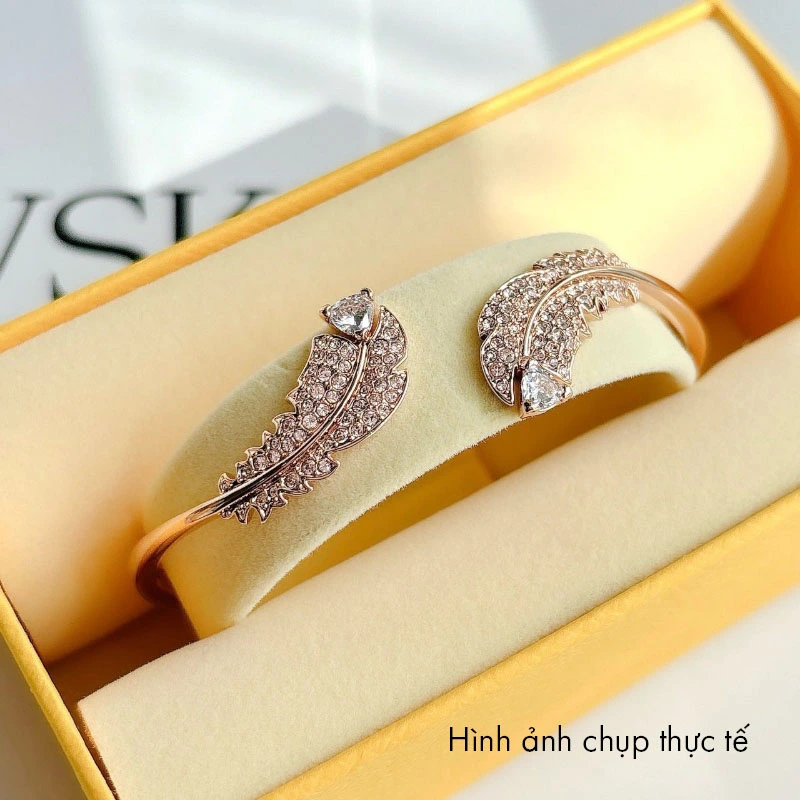 Vòng Tay Swarovski Lông Vũ Nice Bangle 5663478, 5663479