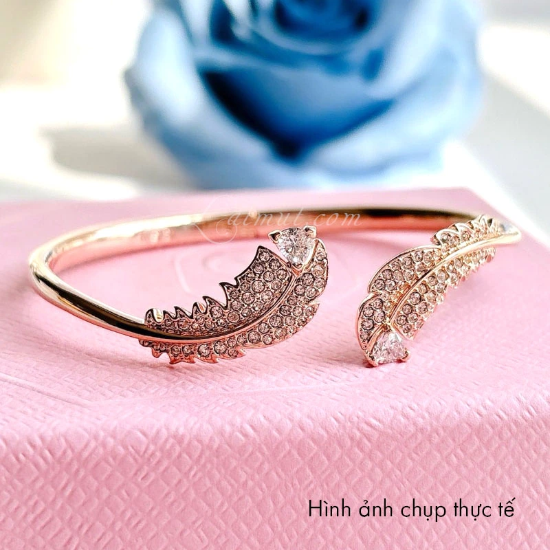Vòng Tay Swarovski Lông Vũ Nice Bangle 5663478, 5663479
