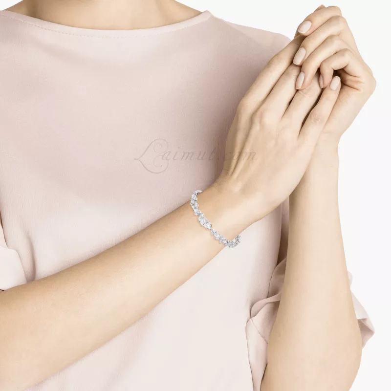 Vòng Swarovski Chiếc Lá Mùa Đông Leaf Louison Bracelet 5419244