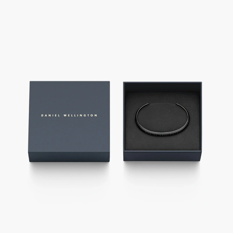 Vòng Cuff Daniel Wellington DW00400383 DW00400382 Chính Hãng Classic Bracelet, Màu Đen