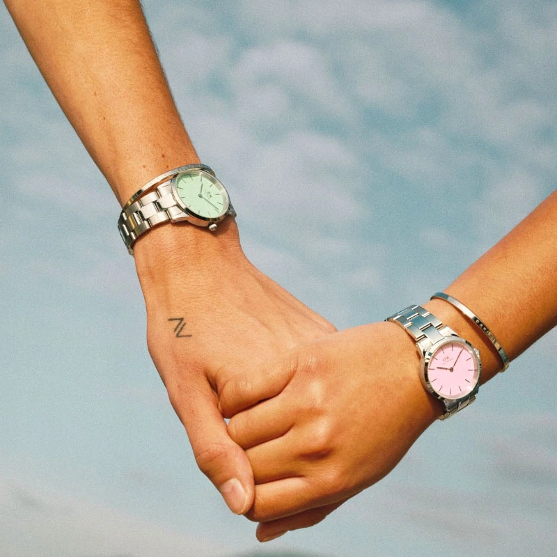 Vòng Cuff Daniel Wellington DW00400004 DW00400002 Chính Hãng Classic Bracelet, Màu Bạc