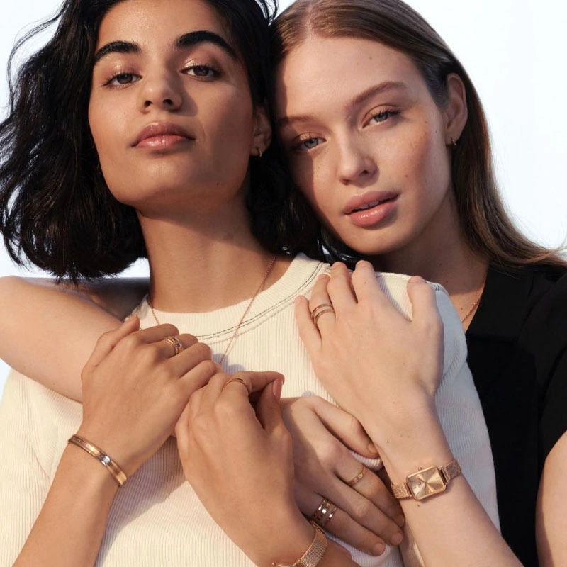 Vòng Tay Daniel Wellington Chính Hãng DW00400141 Elan Bracelet Rose Gold