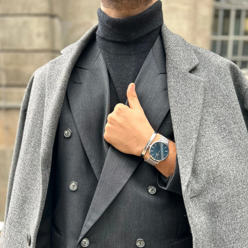 Vòng Tay Daniel Wellington Chính Hãng DW00400144 Elan Bracelet Silver, Bạc