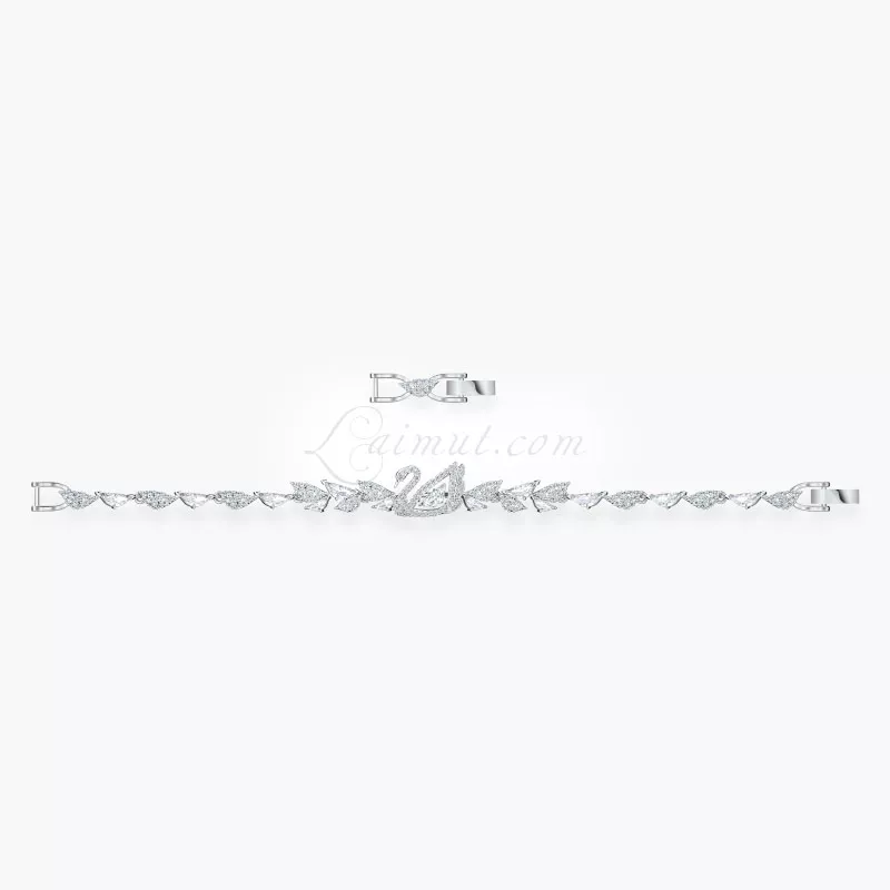 Vòng Tay Swarovski Thiên Nga Chính Hãng Dancing Swan Bracelet - Hình ảnh 3