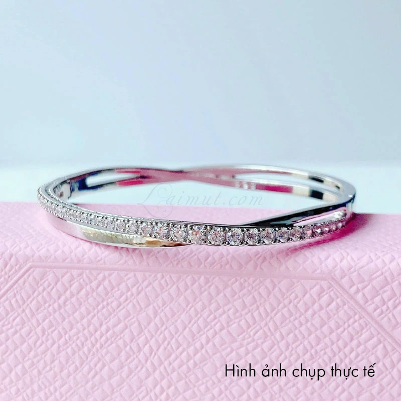 Vòng Tay Swarovski Chính Hãng Hyperbola Bangle 5572725