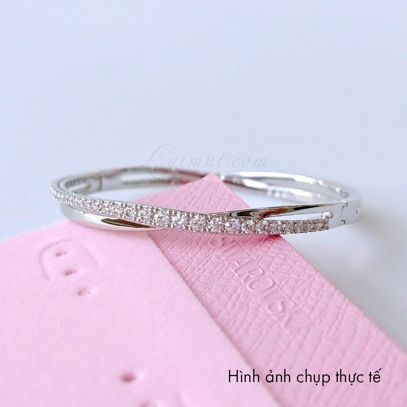 Vòng Tay Swarovski Chính Hãng Hyperbola Bangle 5572725