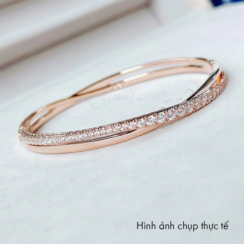 Vòng Tay Swarovski Chính Hãng Hyperbola Bangle 5620552