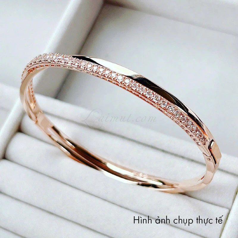 Vòng Tay Swarovski Chính Hãng Hyperbola Bangle 5620552