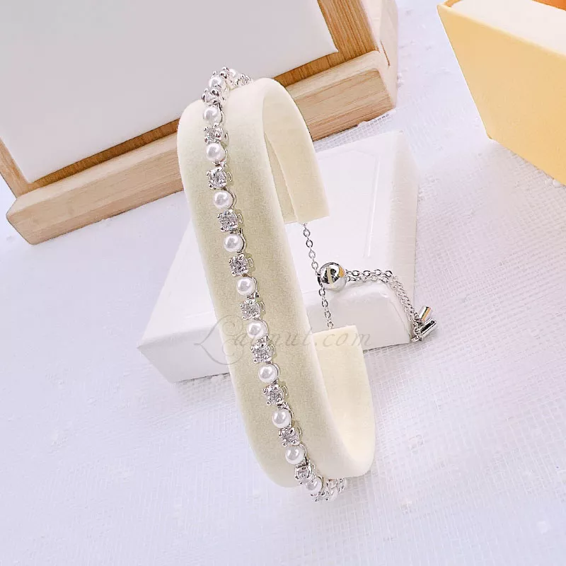 Lắc Tay Swarovski Chính Hãng Matrix Pearl Bracelet 5689633