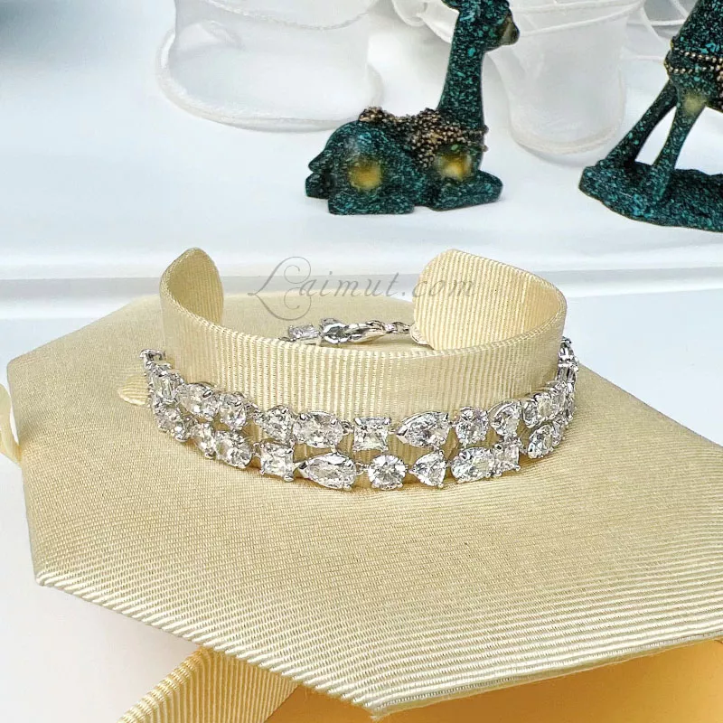 Vòng Tay Swarovski Chính Hãng Mixed Cuts Mesmera Bracelet - Hình ảnh 4