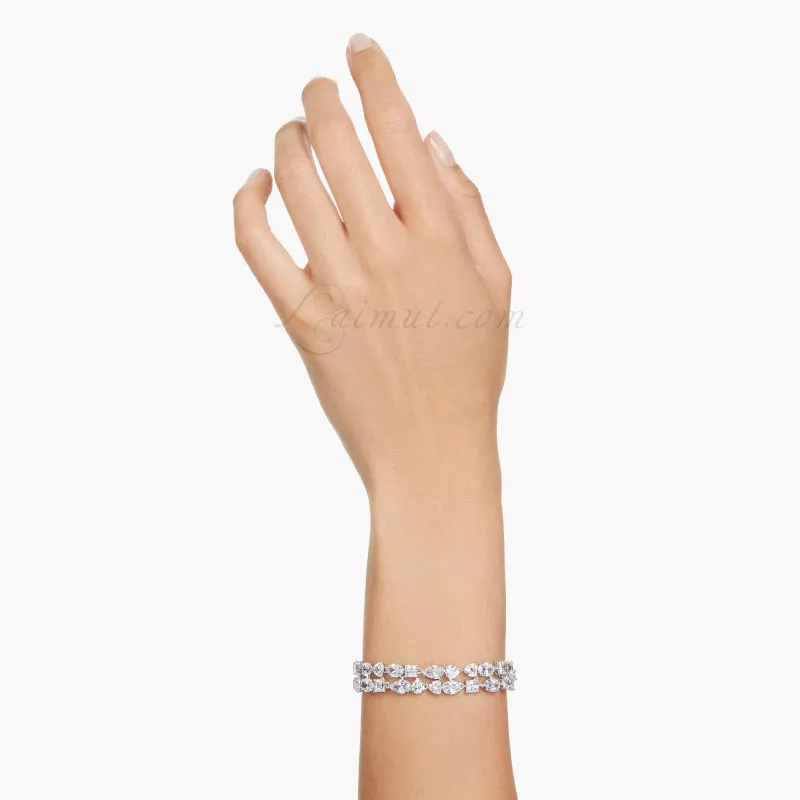 Vòng Tay Swarovski Chính Hãng Mixed Cuts Mesmera Bracelet - Hình ảnh 7