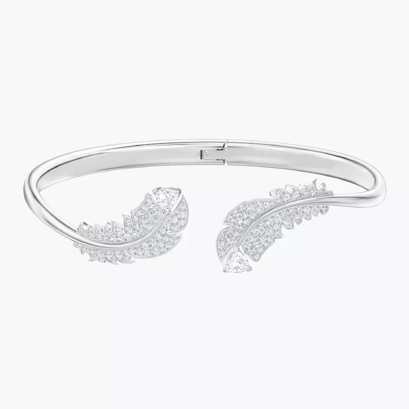 Vòng Tay Swarovski Lông Vũ Chính Hãng Nice Bangle 5482915