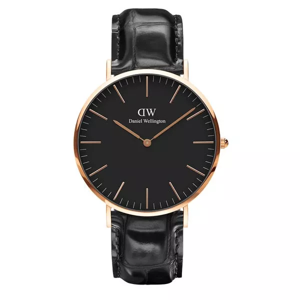 Đồng Hồ Chính Hãng DW Nam Nữ Classic Black Reading