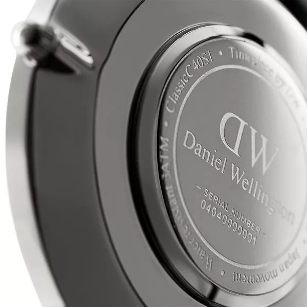Đồng Hồ Chính Hãng DW Nam Nữ Classic Black York - Hình ảnh 6