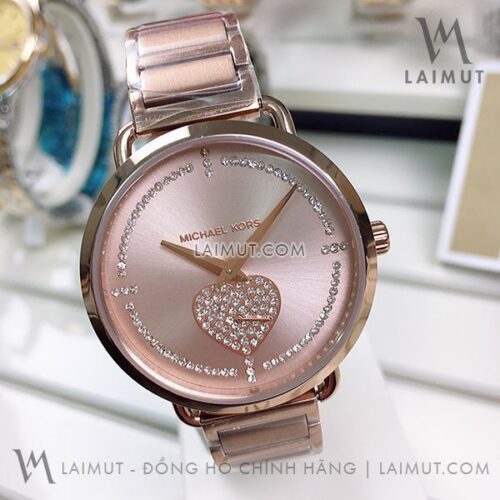 MK3827 Micahel Kors hình trái tim