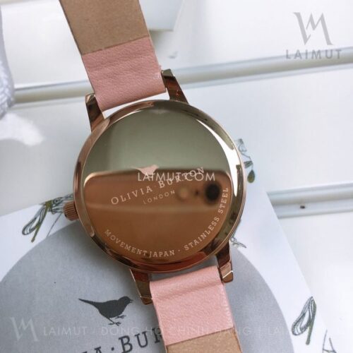 Đồng Hồ Olivia Burton Chính Hãng 3D Daisy Rose Gold & Dusty Pink 30mm