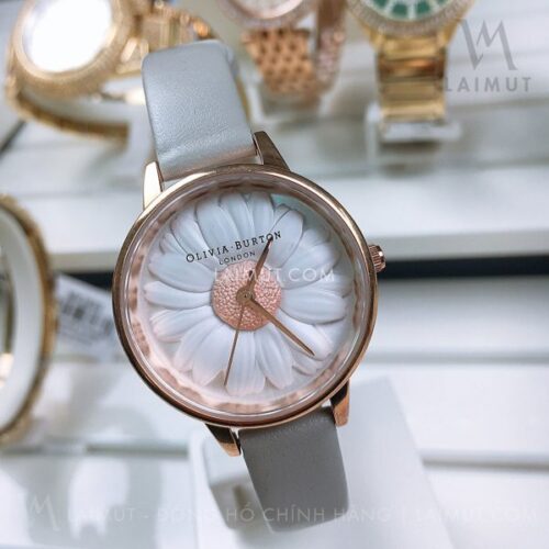 Đồng hồ Olivia Burton 3D Daisy OB15EG50 30mm