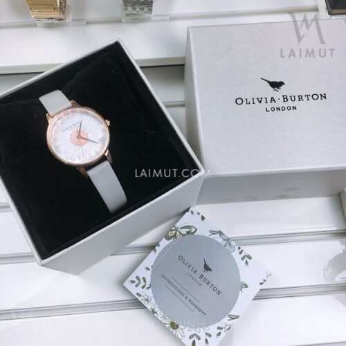 Đồng Hồ Olivia Burton Chính Hãng 3D Daisy Rose Gold & Dusty Pink 30mm