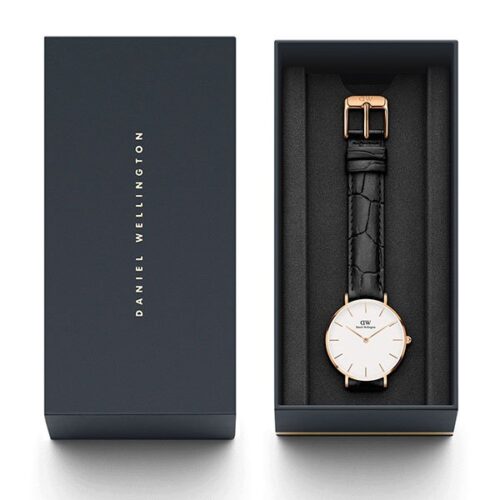 Đồng hồ DW nữ Classic Petite Reading White Rose Gold