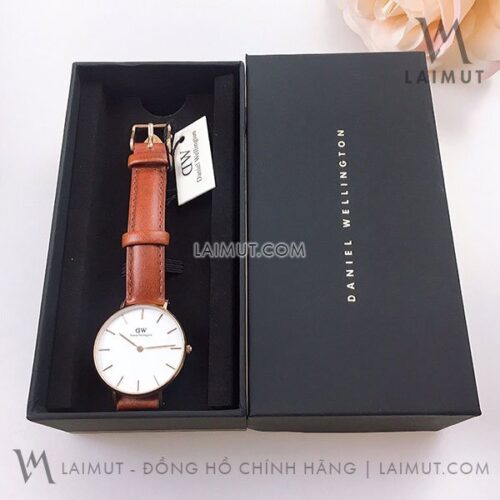 Đồng hồ DW nữ Classic Petite St Mawes White
