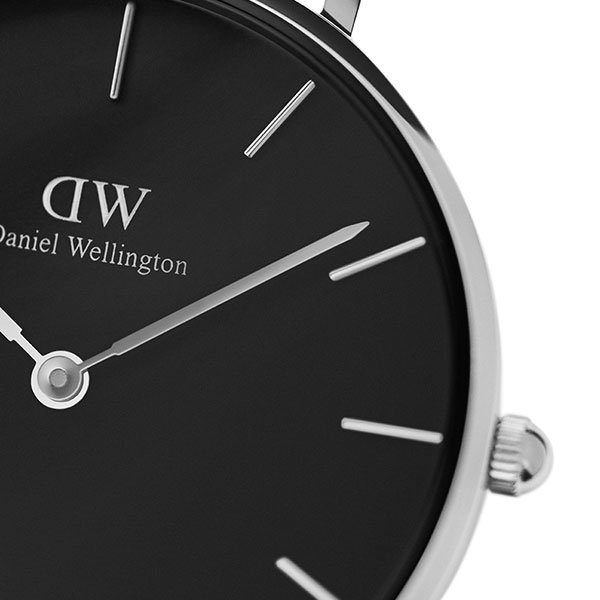 Đồng hồ DW nữ Classic Petite Ashfield Black Silver