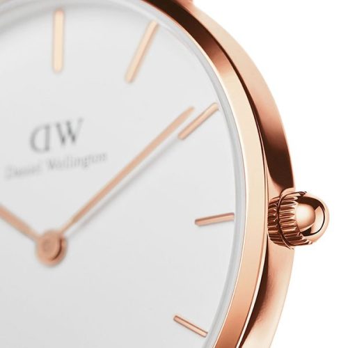 Đồng hồ DW nữ Classic Petite Durham White Rose Gold