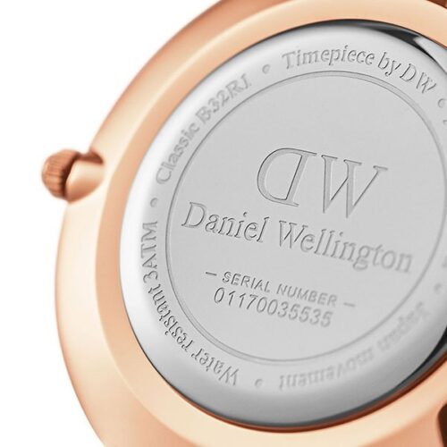 Đồng hồ DW nữ Classic Petite Sheffield White Rose Gold